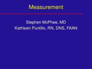 Measurement