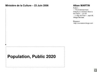 Population, Public 2020