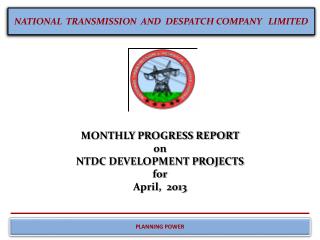 NATIONAL TRANSMISSION AND DESPATCH COMPANY LIMITED