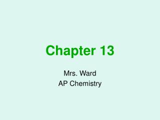 Chapter 13