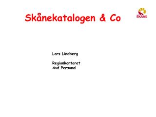 Skånekatalogen &amp; Co