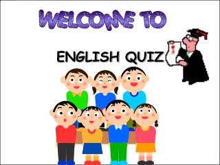 ENGLISH QUIZ