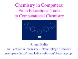 Chemistry in Computers: From Educational Tools to Computational Chemistry