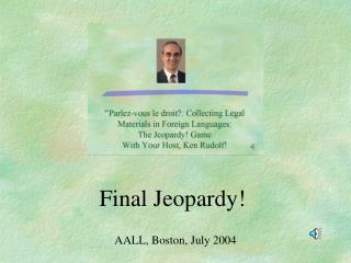 Final Jeopardy!