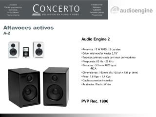 Altavoces activos A-2