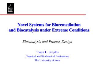 Novel Systems for Bioremediation and Biocatalysis under Extreme Conditions