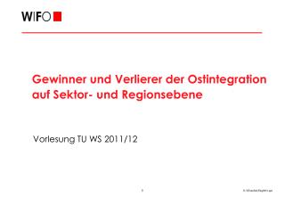 Vorlesung TU WS 2011/12