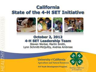 4-H Youth Development Program