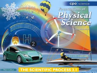THE SCIENTIFIC PROCESS 3.1