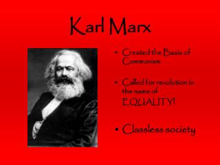 Karl Marx