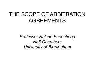 All disputes arising “under”, “from”, “out of” or “in connection with” this agreement”.