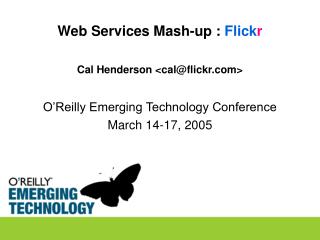 Web Services Mash-up : Flick r