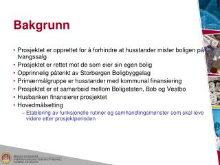 Bakgrunn