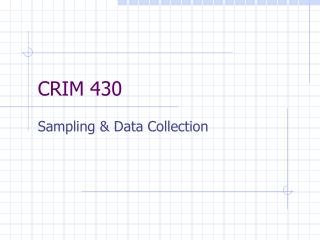 CRIM 430