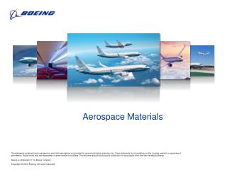 Aerospace Materials