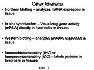 Other Methods