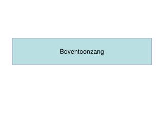 Boventoonzang