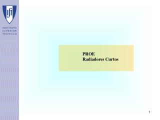 PROE Radiadores Curtos