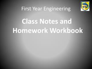 First Year Engineering