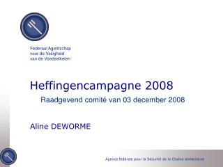 Heffingencampagne 2008