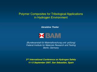 Polymer Composites for Tribological Applications in Hydrogen Environment