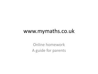 mymaths.co.uk