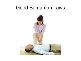 Good Samaritan Laws