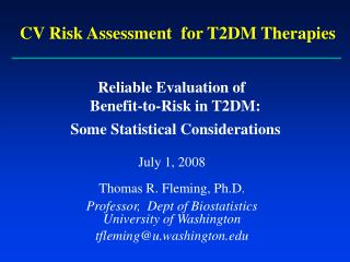 Reliable Evaluation of Benefit-to-Risk in T2DM: