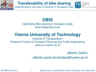 Alberto Castro albertostro.fernandez@tuwien.ac.at