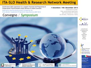 ITA-SLO Health &amp; Research Network Meeting