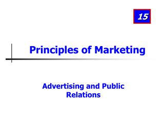 Principles of Marketing