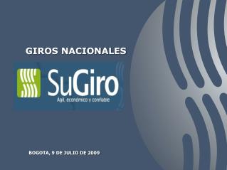 GIROS NACIONALES