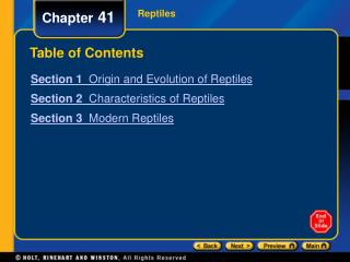 Table of Contents