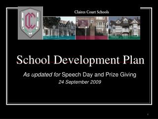 School Development Plan