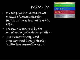 DSM- IV