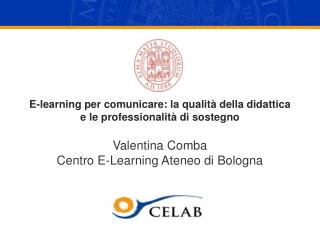 E-learning per comunicare: la qualità della didattica e le professionalità di sostegno