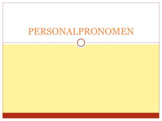 PERSONALPRONOMEN