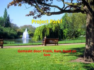 Project Park!