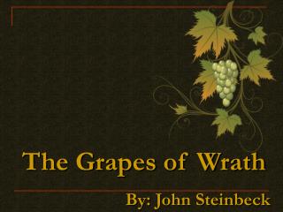 The Grapes of Wrath