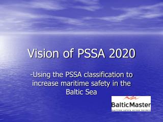 Vision of PSSA 2020