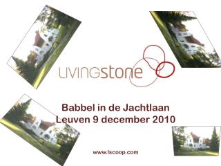 Babbel in de Jachtlaan Leuven 9 december 2010 lscoop