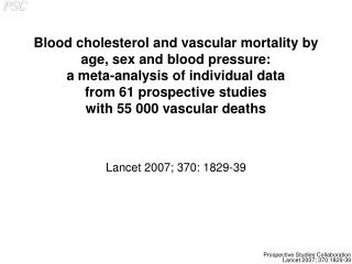 Lancet 2007; 370: 1829-39