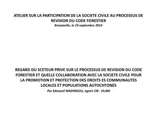 Je vous remercie de votre aimable attention