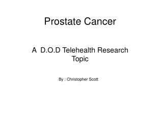 Prostate Cancer