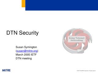 DTN Security