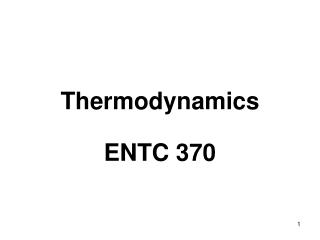 Thermodynamics