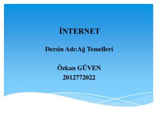 İNTERNET