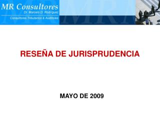 RESEÑA DE JURISPRUDENCIA