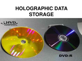 HOLOGRAPHIC DATA STORAGE