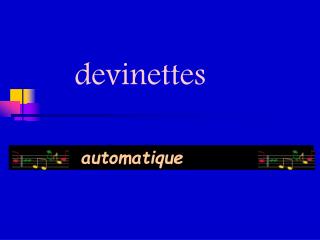 automatique